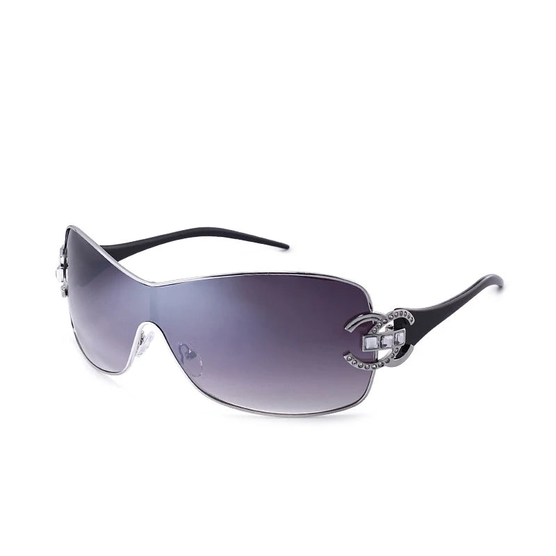 Premium Gradient Light Weight UV400 Sunglasses | Trendy & Stylish Blue PC Unisex Sunglasses