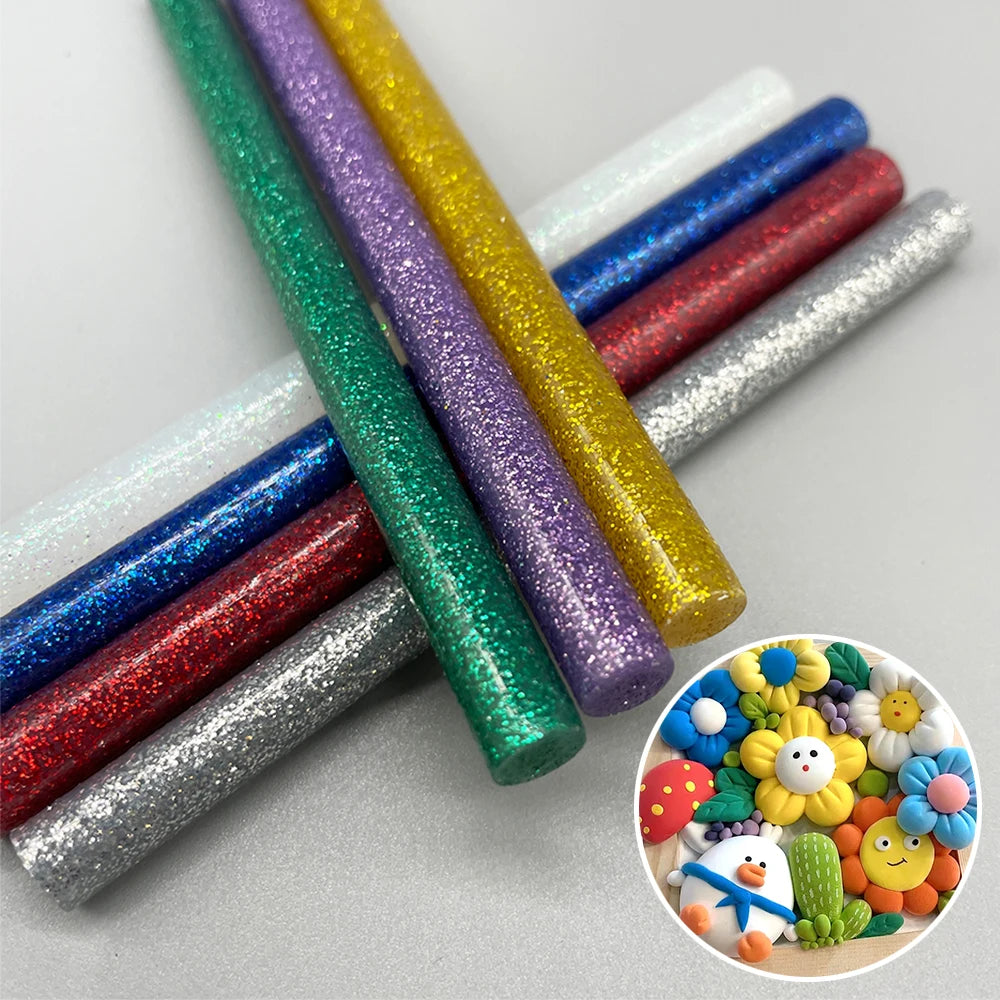 Manufacturer's Wholesale 7mm Hot Melt Glue Sticks for Kids DIY Use for Bonding Plastic Foam Wood Paper