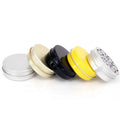 2oz Empty Round Aluminum Tin Jars Empty Candle Box Tin Can Lipstick Cosmetic Packaging Tin Can