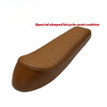 Snow Fat Tire Car Special-Shaped Large Saddle ATV Cushion Caterpillar Style Brown Riding Parts