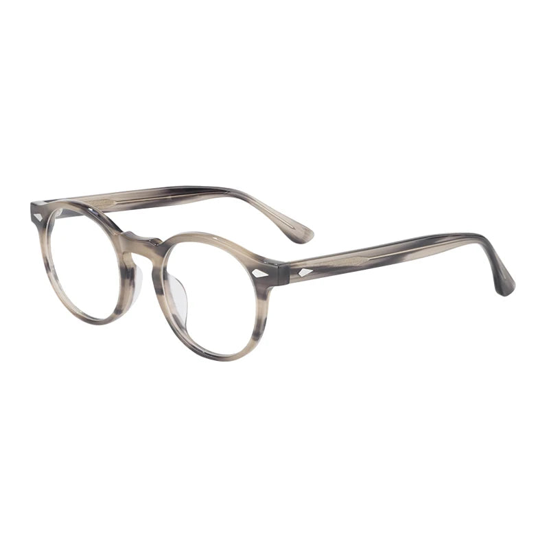 Italy Mazzucchelli Optical Eyewear Blue Light Blocking Acetate Eyeglasses Frame Diamond Face Shape Match for Vision Correction
