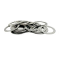 Stainless Steel Flat Washer Ultra Thin Gasket Ultra-thin Shim M3 M4 M5 Thickness 0.1 0.2 0.3 0.5 1