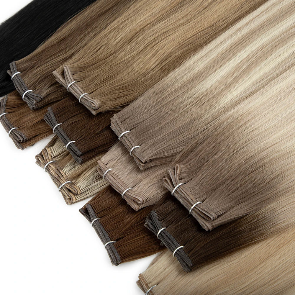 LeShine Double Drawn Russian Genius Weft Invisible No Return New Arrival Genius Weft