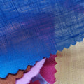 100 Linen Light Fabric for Summer Women Fashion Shirt Dress Bohemian Print Chinese Hemp Thin Cloth Blouses Pants1A1721