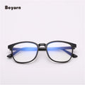 Boyarn Wholesale Cheap Eyeglasses Frames Retro Square Frame Anti Blue Light Blocking Glasses Women Men Optical Spectacle Glasses