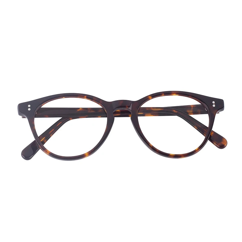 Trendy Innovative Acetate Material Optical Frame Blue Light Blocking Glasses High Grade Eyewear
