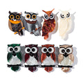 Cartoon New Resin Brooch Children's Bag Clothing Accessories Cute Bird Stitching Pendant Owl Acrylic Brooch Gift