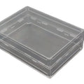 250g Transparent Plastic Honey Comb Box New Condition Beekeeping Tool for Bee Farm Use without Wax Foundation