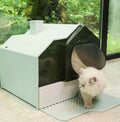Drop Shipping Deodorant Chimney Cat Litter Box Fully Enclosed Drawer Type Oversized Cat Toilet Anti-sand Cat Litter Box