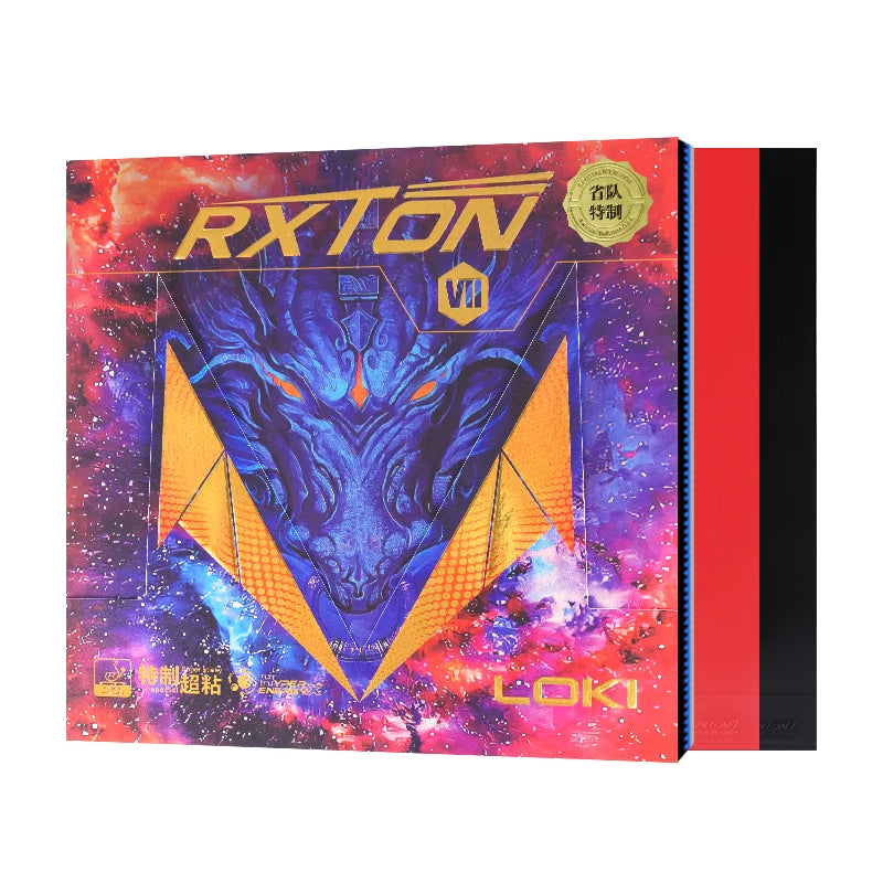 LOKI New Arrival RXTON 7 Ping Pong Rubber More Sticky Table Tennis Rubber Suitable for All Kinds of Competitions