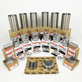 Excavator Parts B6.7 6D102 Four Sets Cylinder Liner Piston Ring Engine Accessories Cylinder Block