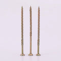 Factory Price Yellow Zinc Wood Screw Double Countersunk Head Torx(Star) Drive Chipboard Screw Decking Screw