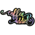 Factory Durable Oil Proof Waterproof Printing Logo Packaging Gloss Vinyl Holographic Customized Die Cut Sticker for Craft