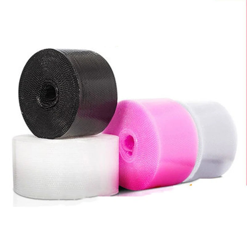 Pink Bubble Air Wrap Film Shockproof Packing Large Wrapping Roll Cushioning Air Bubble Nylon Wrap Film