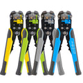 HS-D1 Multifunctional Stripping Tools Automatic Cable Cutter Wire Stripper Crimping Pliers for Terminal 0.2-6.0mm2 Steel Cable