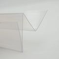 Customized Plastic Pvc Price Plastic Strip Label Holder for Supermarket Shelf