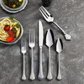 Flatware Set  Stainless Steel  Silverware Fork Knives Spoons Knife Stainless for  Restaurant Stainless Steel Spoon and Fork Set