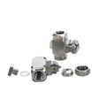 Non-adjustable Two Fluid Pressure Syphon Type Flat Fan Round Air Atomizing Spray Nozzle