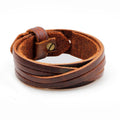 New Fashion Handmade Men Bracelets Male Women Leather Bracelet Men Bangle Wholesale Jewelry Gift