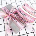 Gifts Party Balloons Birthday Cake Decorative Factory Wholesale Organza Ribbon Personalized Shiny Gift Ribbon Roll