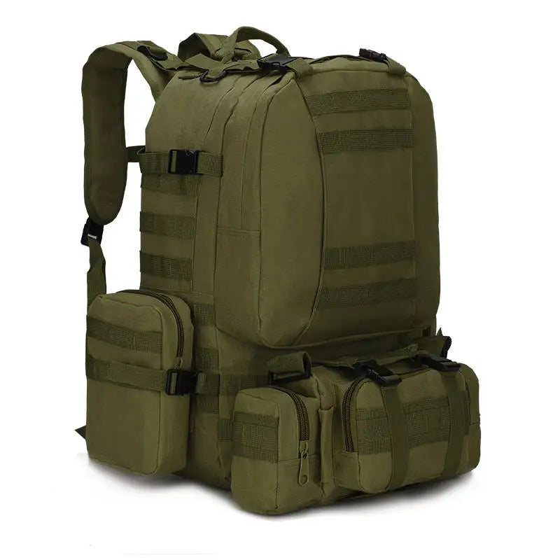 Wholesale Black Tactical Backpack for Outdoor Hiking Waterproof Survival Bag Backpacking Packs