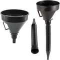 Flexible Plastic Funnel Spout Mesh Screen Strainer Oil Water Fuel Petrol Diesel Car Vehicle Repair Tools