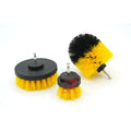 Zhenda Factory Customized 3pcs Electric Drill Power Cleaning Brush Set Household Use