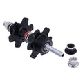 POLSO FH005 F20H R24H  2Sealed Bearing Star Style F9mm R10mm Steel Axle Fixed Hub Bike Hubs Fixed Gear Bike Hub