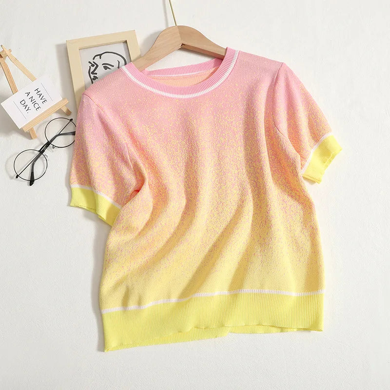 Hot Selling Women New Customized Newest Design Best Price Tie Dye Crop Tops