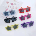 Five Star Kids Lovely Bling Sunglasses Cartoon Shape Polarized Sunglasses Children Glasses Wholesale Kids Sunglasses 2021