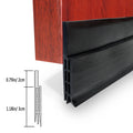 JYD Door Bottom Seal Silica Gel Strip Self-Adhesive Under Door Sweep Weather Stripping Soundproof Door Bottom Seal Strip Stopper