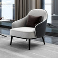 French  High Back Accent Lounge Chesterfield Fabric  Living Room Sofa Single Armchair