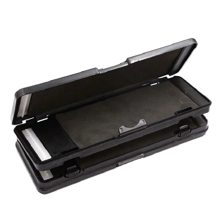 Selco New Fishing Clear With Holes Custom Logo Double Box Fishing tackle Storage Rig Safe Tackle Box