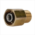 Universal M22-14 Male to M22-14 Female Quick Connect Coupler Adapter for High Pressure Washer Hose and Gun Connection