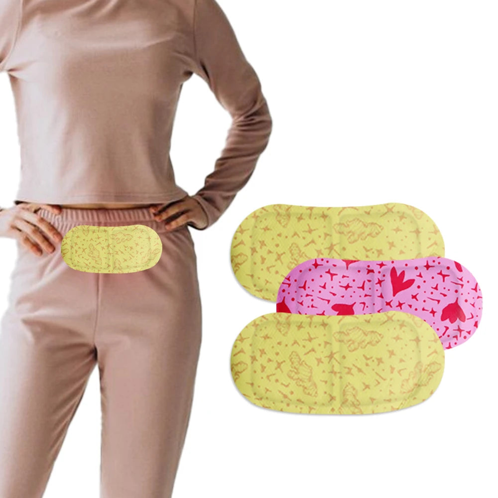 Private Label Menstrual Heating Pad Adhesive Heating Patch for Menstrual Cramps Hot & Cold Packs