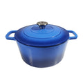 Raylon Ready to Ship 5L 25cm Enamel Cast Iron Dutch Oven Cookware Set with Soup & Stock Pots Gas & Induction Ready