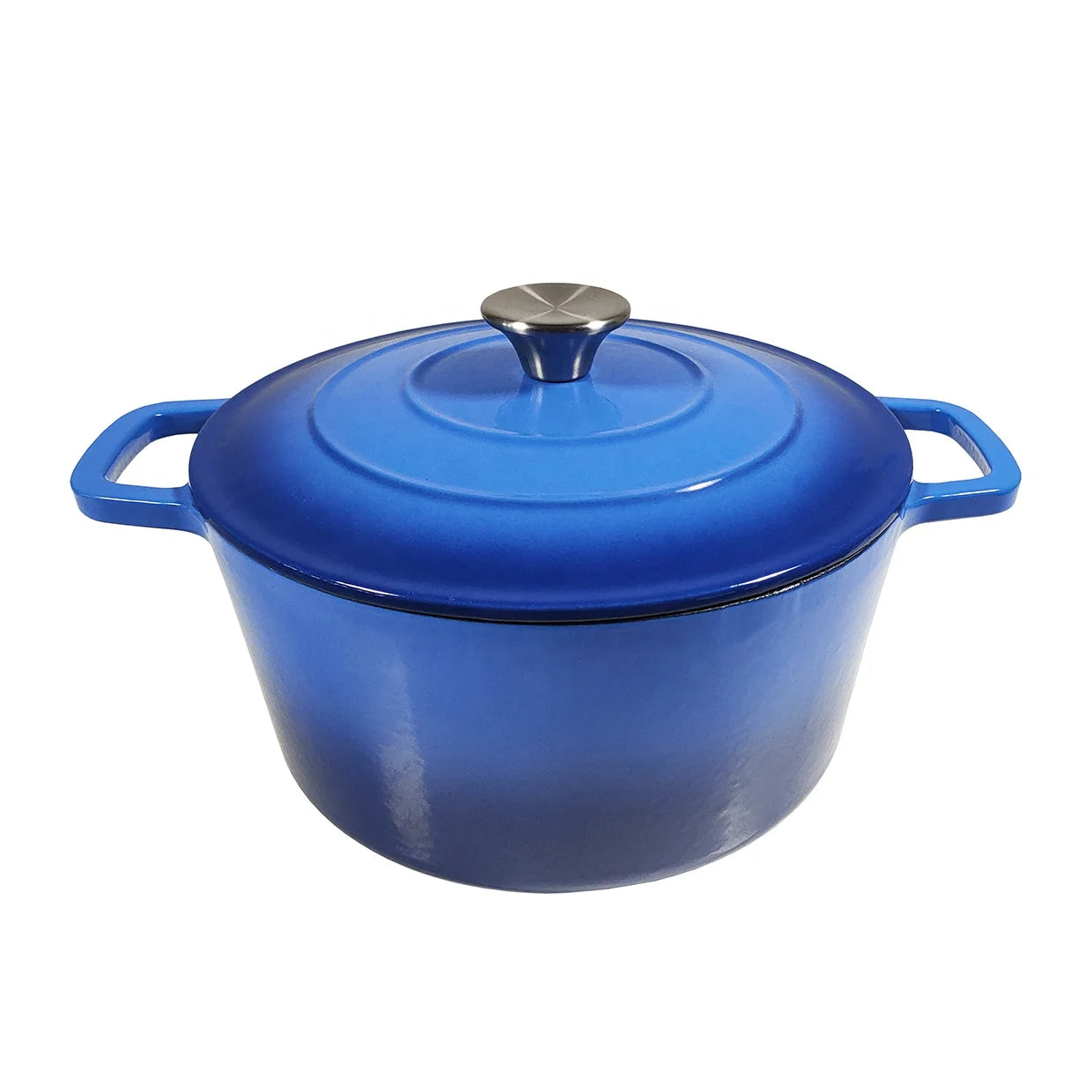 Raylon Ready to Ship 5L 25cm Enamel Cast Iron Dutch Oven Cookware Set with Soup & Stock Pots Gas & Induction Ready