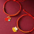 Wholesale Braided Dog Sign Paw Different Shapes Personalized Dog Sign Necklace