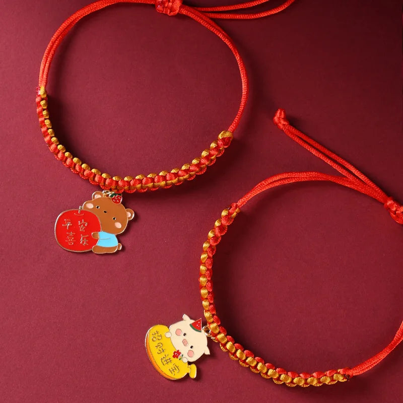 Wholesale Braided Dog Sign Paw Different Shapes Personalized Dog Sign Necklace