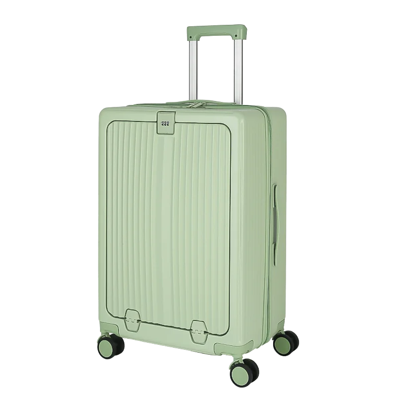 New Type Wholesale OEM/ODM Trolley Luggage  Airplane Hard Shell Custom Travel Luggage WIth USB Charge Port