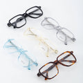 Direct Supply Eco-Friendly Acetate Full-Rim Unisex Retro Square Vintage Fashion Design Oversized Eyeglass Frame Pinhui HJ16180