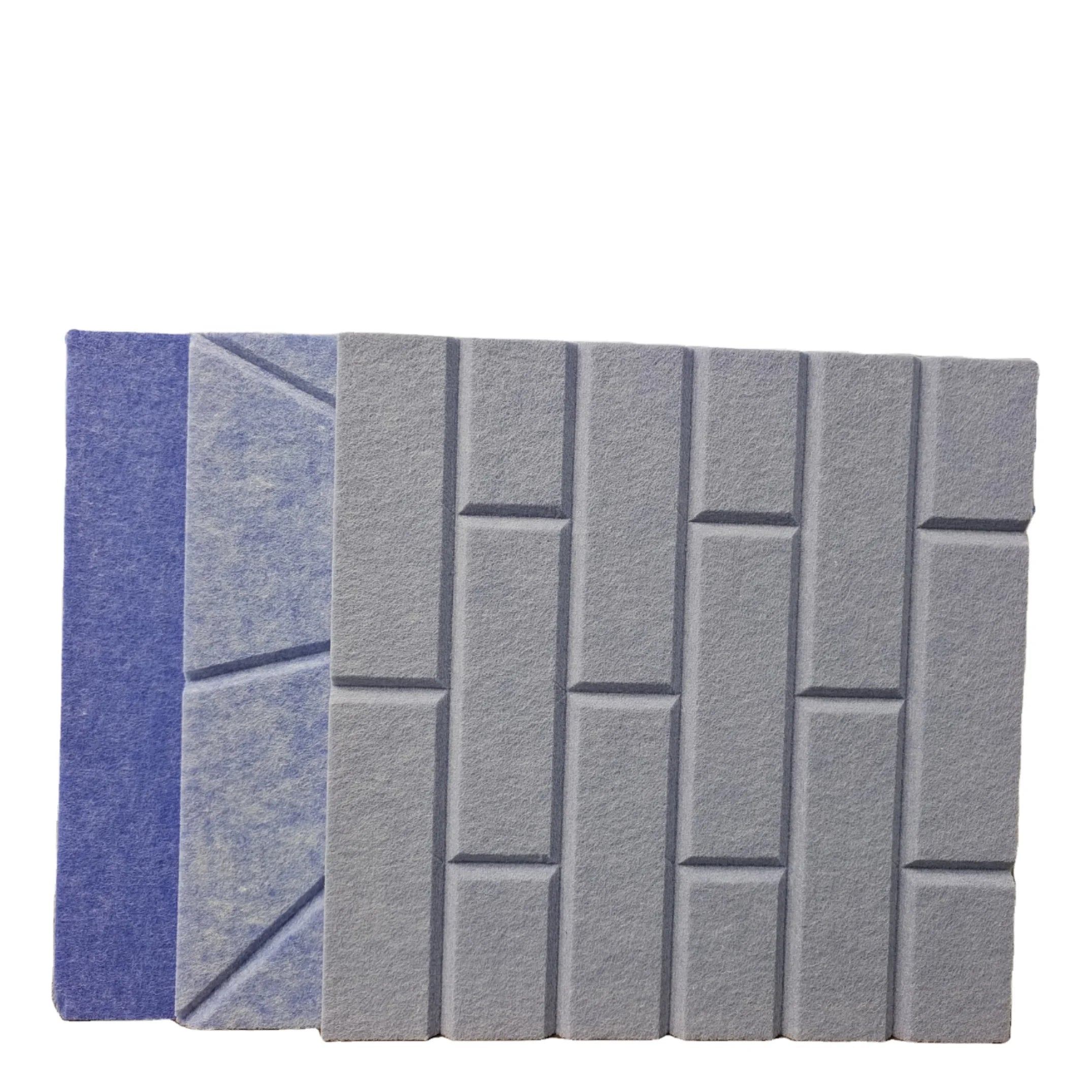 Modern Design Polyester Acoustic Foam Wooden Panels for Hotels Hospitals Studios-3D Model Design Capability Model Akupanel