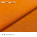 Eco-friendly 72% Cotton 28% RPET Knitted Single Jersey Fabric for Soccer Uniform