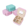 Square Pu Leather Box Jewelry Gift Pearl Jewelry Bracelet Box Packaging