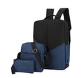 Factory Custom Logo Travel Business Laptop Backpack Waterproof 3 in 1 Crossbody Shoulder Bag Computer Backpack Set With USB