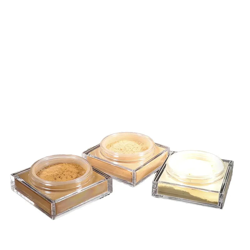 OCHAIN Best Foundation Makeup Wholesale Dark Skin High Definition Waterproof Smooth Translucent Banana Loose Setting Powders