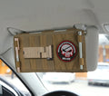 Tactical MOLLE Car Sun Visor Vehicle Truck Visor Panel Pouch CD Storage Holder EDC Bag