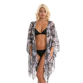 MIO Wholesale New Cashew Flower Beach Bikini Sun Proof Chiffon Blouse Summer Kimono Coverup