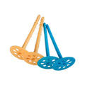 Insulation Nails for Exterior Wall Insulation Anchor with 1.5KN Capacity TiCN Finish 8mm/10mm Shank Diameter