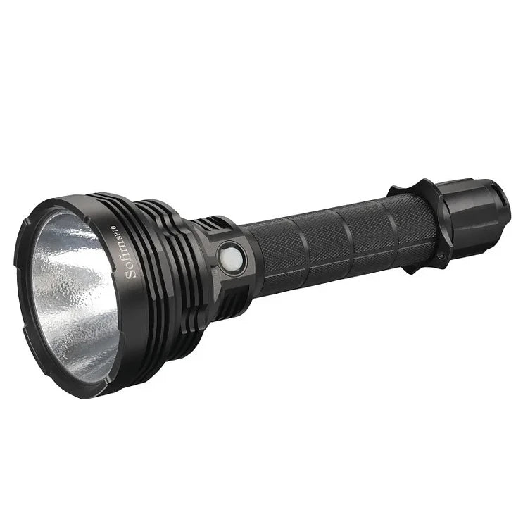 Outdoor Strong 5500lm Long Throwing 687M 2*26650 Rechargeable LED Flashlight Waterproof Tactical Light